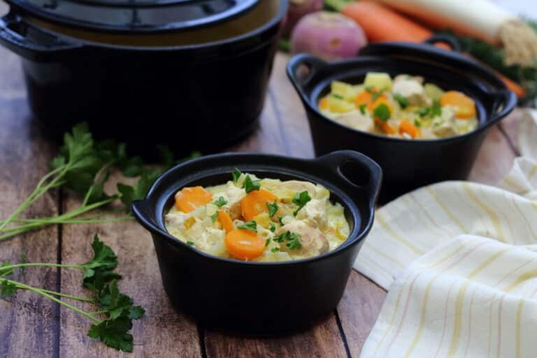 waterzoï de poulet fermier de Licques