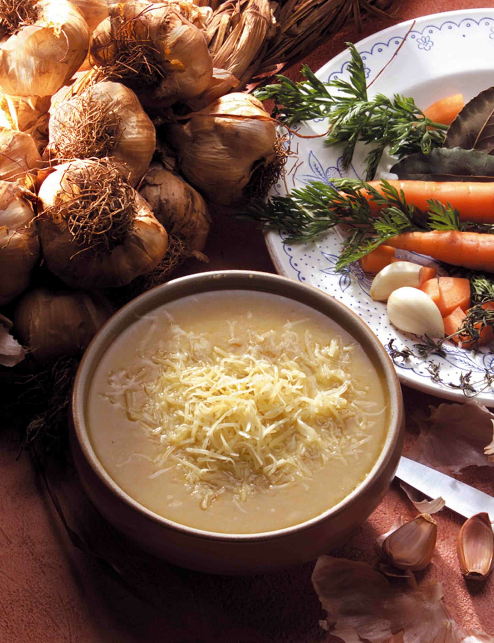 recette soupe à l'ail d'Arleux