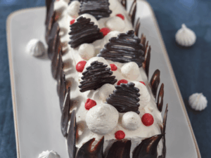 Bûche forêt noire Bûche forêt noire