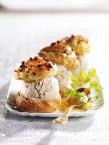 Profiteroles au foie gras