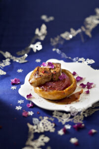 Tatin oignon et foie gras