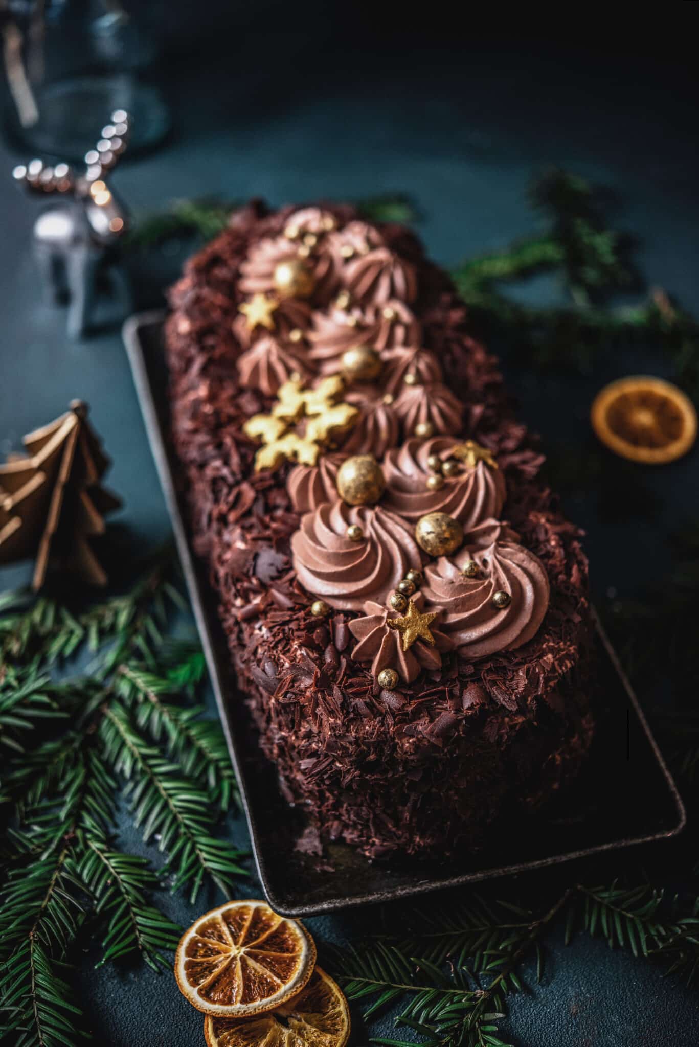 Bûche merveilleux au chocolat